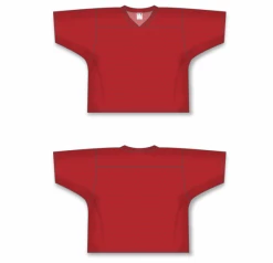 Athletic (AK) Knit Hockey Athletic Knit (AK) TF151-005 Red Touch Football Jersey