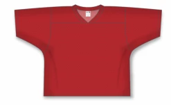 Athletic (AK) Knit Hockey Athletic Knit (AK) TF151-005 Red Touch Football Jersey