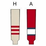 Modelline Knit Ice Hockey Socks - Tri-City Americans