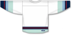 Athletic (AK) Knit Athletic Knit (AK) H550BY-SEA501BY 2021 Youth Seattle Kraken White Hockey Jersey